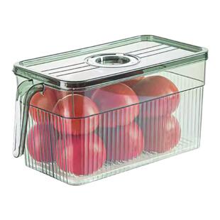 日本海尔冰箱收纳盒抽屉式侧门保鲜盒双开门冷冻室鸡蛋盒子储物盒