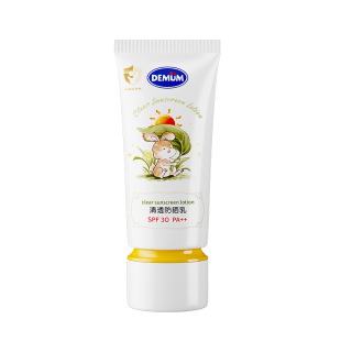 德敏舒儿童防晒霜宝宝专用大分子防晒隔离紫外线纯物理防晒SPF30+