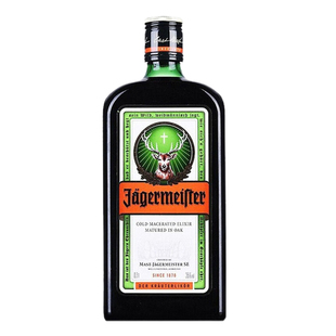 野格 Jagerneister 利口酒圣鹿酒力娇酒 单瓶700ml德国 进口洋酒