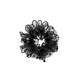 雾都星光发圈女新款优雅气质扎发头绳皮筋蓬松显发量头花头饰发饰