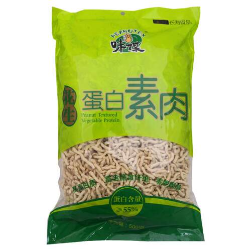 花生蛋白素肉斋菜片丝丁青岛味媒产地直发素食素肉豆制品干货大全