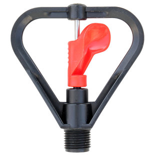 360度自动旋转蝶形喷灌喷头园林草坪喷水器菜地蝶形雨状雾化微喷