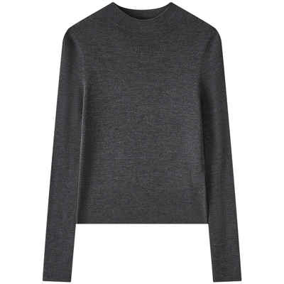 [100%绵羊毛]Marc O'Polo2025春季美丽诺羊毛针织衫女高领打底衫