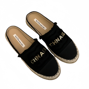 厚底小香风渔夫鞋女2026年新款一脚蹬包头半拖鞋女外穿懒人穆勒鞋