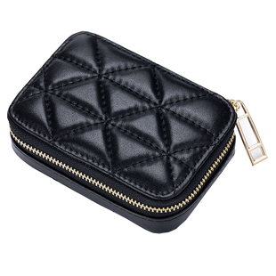 真皮口红包迷你小包女随身便携带镜子网红ins手拿收纳化妆包