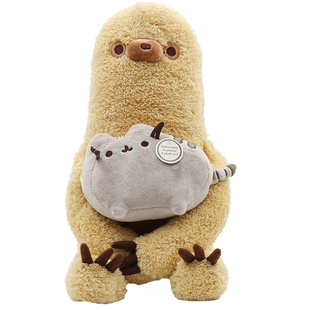 美国GUND 毛绒玩具PUSHEEN可爱呆萌树懒玩偶公仔女毕业纪念品礼物