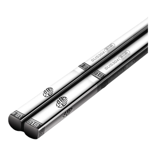 唐宗筷不锈钢筷子316食品级家用防滑304单双装个人专人专用筷