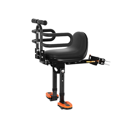 山地车儿童座椅折叠前置自行车宝宝安全快拆适用于捷安特公路单车