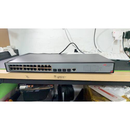 议价，正常全新未使用海康威视DS3E2528PS24口千兆管理型交换机原