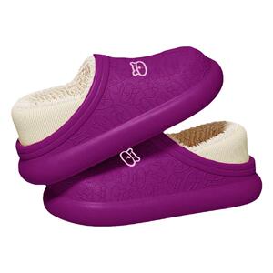 防水棉拖鞋女士秋冬季2024新款室内家居加绒保暖防滑包跟月子棉鞋