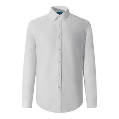 【免烫防皱/棉质莱赛尔/商场同款】G2000男装2025正装长袖衬衫