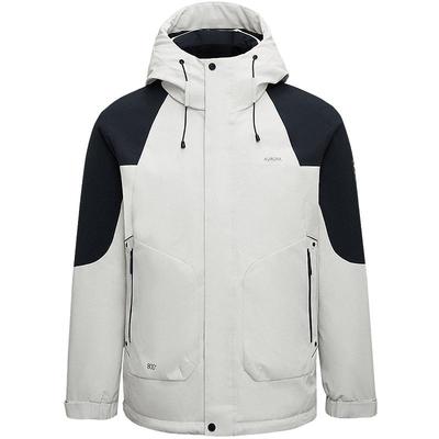 海澜之家800蓬白鸭绒保暖羽绒服