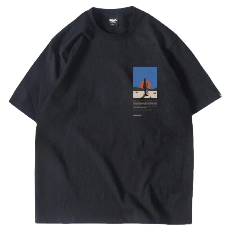 DAKYAM美式吉他印花短袖T恤男女