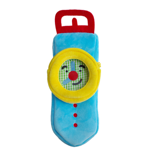 「早八人の大表」雨过山原创手表毛绒笔袋搞怪文具袋大学生笔收纳