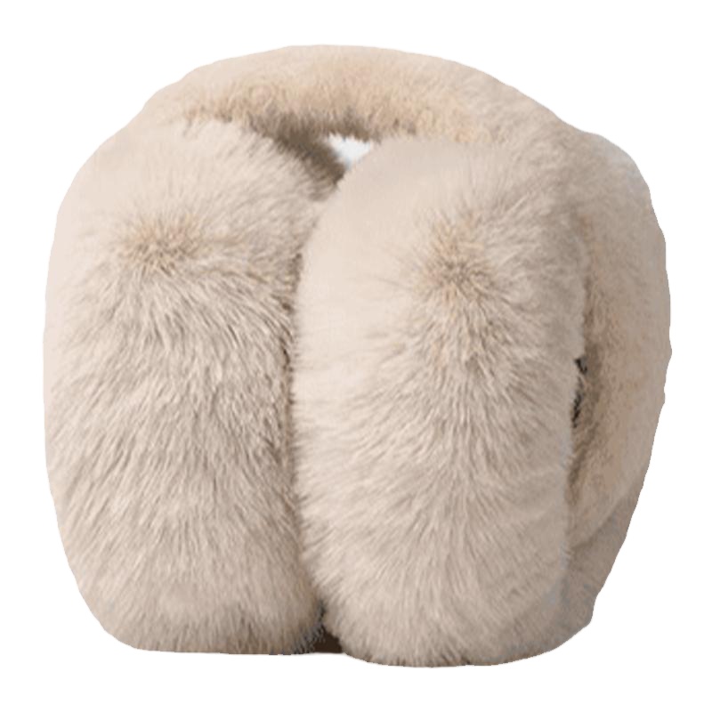 毛绒耳罩冬男女时尚冬季保暖耳包护耳朵耳捂子可折叠学生防冻耳套