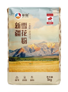新良制粉新疆雪花粉皮薄不破5kg
