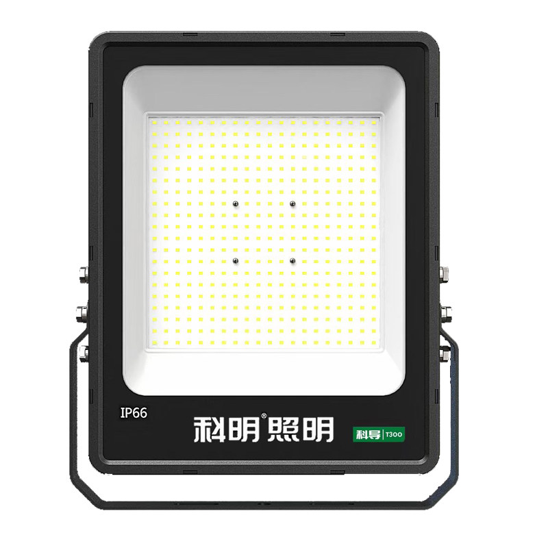山东科明led投光灯komee科导T系列泛光探照三防射灯IP65方形100瓦