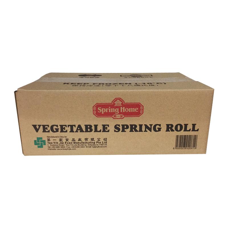 新加坡风味第一家蔬菜春卷冷冻油炸小吃SPRING ROLL 2.5kg箱包邮