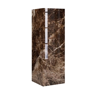 大理石摆件底座轻奢高级感2025新款岩板花架子客厅落地式