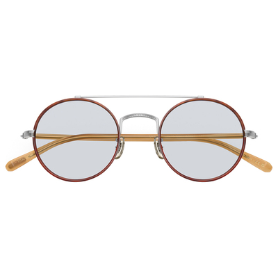 OliverPeoples复古圆框男女墨镜