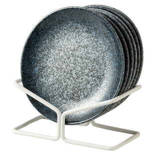 日式圆形小吃碟陶瓷餐具家用创零食意碟子小号商用调味碟吐骨碟