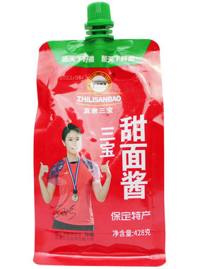 直隶三宝甜面酱428袋装炸酱面