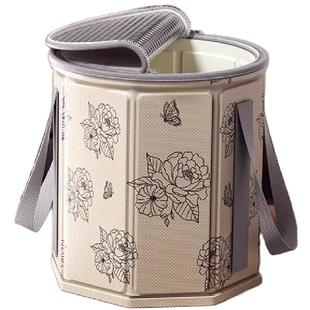 折叠泡脚桶过小腿泡脚袋家用养生足浴便携洗脚盆保温神器过膝深桶