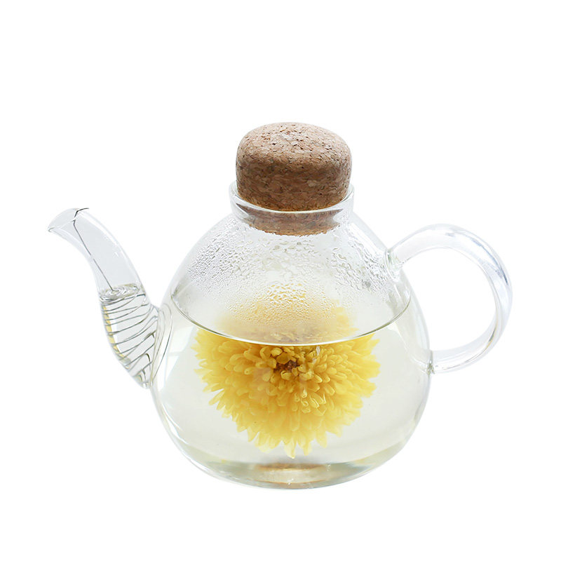 耐高温电陶炉家用泡茶壶围炉煮茶壶日式玻璃茶具一人用功夫小茶壶