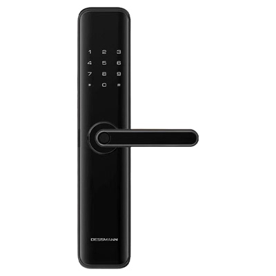 德施曼E16指纹锁家用防盗门密码锁电子锁感应锁磁卡刷 防撬智能锁