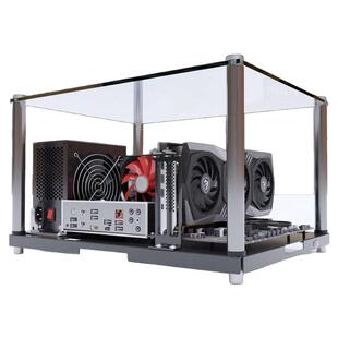 开放式电脑机箱 简约主板托架 支持ATX MATX 测试平台 工作室用