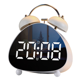 机械电子闹钟强力叫醒高中学生专用起床神器智能2026新款大声时钟