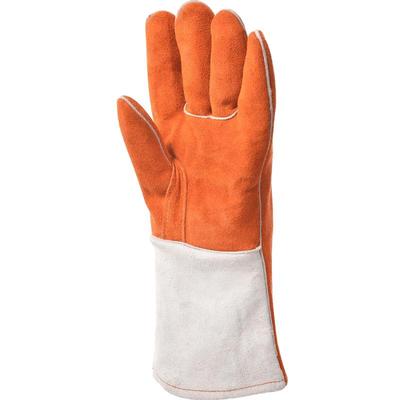 威特仕软牛皮电焊防烫隔热手套