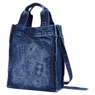Somlord奢级进口牛仔Vintage风复古牛仔包·托特包百搭大容量单肩