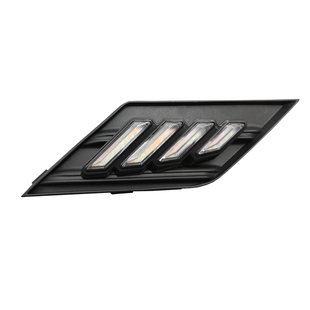 适用于21款哈弗三代H6改装LED日行灯前雾灯框专用流水转向前杠灯