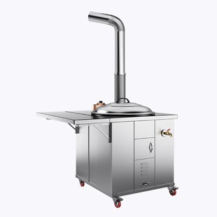 高端型304灶炉用柴火灶家用烧木柴大锅农村不锈钢新款移动土灶台