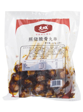 大成照烧脆骨丸子大串加热即食