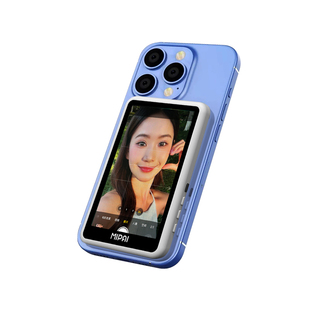 威固米拍手机后置磁吸无线自拍显示屏高清直播拍摄神器远程辅助拍合照投屏同屏监视器适用苹果安卓手机自拍屏