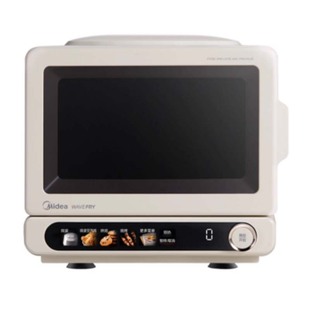 美的微烤炸一体机三合一微波炉变频15L小滋味mini空气炸F15新品