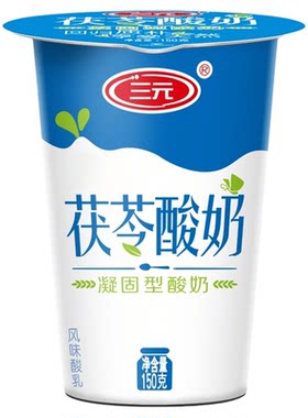 三元雪凝茯苓酸奶150g杯