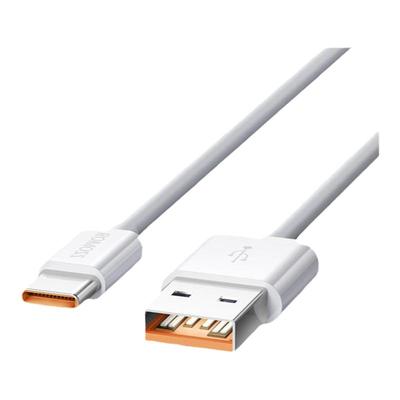 罗马仕typec口数据线100W6A手机快充线适用于华为安卓通用充电线