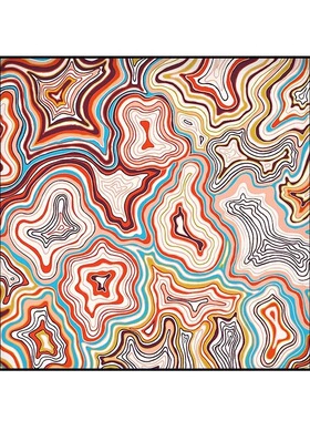 客厅轻奢抽象艺术高级感餐厅挂画