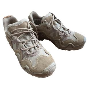 战术汤姆国产卡其色Khaki战术靴 出口俄罗斯作战鞋 户外登山防水