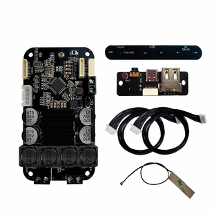 DSP蓝牙数字功放板发烧立体声低音炮真HIFI车载新品tpa3116