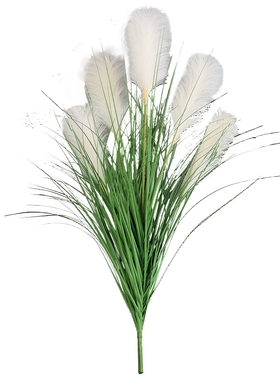 芦苇仿真花客厅摆件装饰摆设绿植