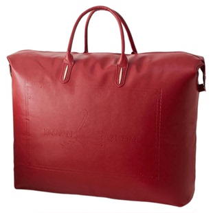 被子收纳袋高端婚庆喜被包装袋红色蚕丝被棉被手提袋陪嫁大礼品袋