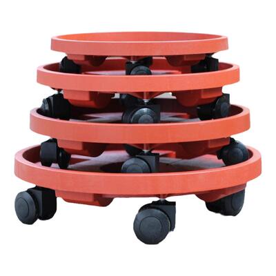 花盆托盘万向轮圆形买1送1