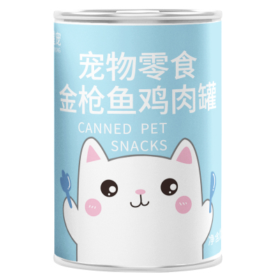 猫咪罐头鸡肉罐宠物零食