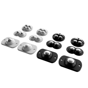 万向轮移动底座粘贴式家具滑轮静音牛眼轮子滚珠脚轮迷你承重滚轮