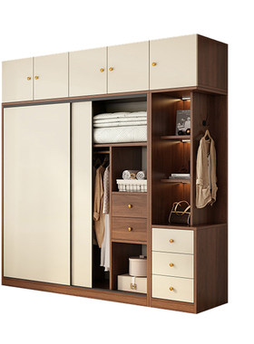 欧鑫芬推拉门衣柜家用卧室大衣橱