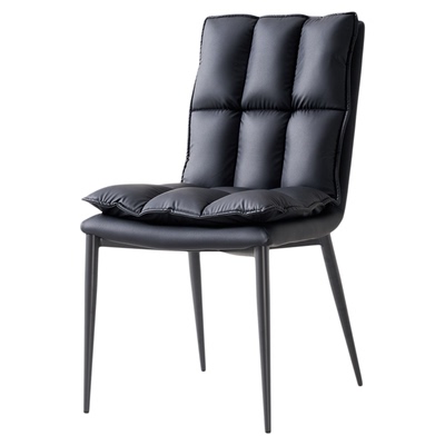 餐椅家用轻奢意式极简风2025新款椅子高级感麻将餐厅餐桌靠背凳子